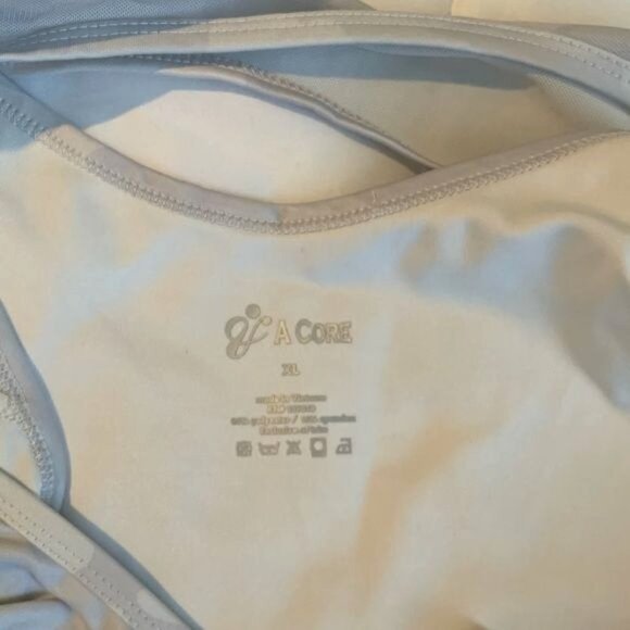 Womens Camouflage Racerback Tank Top XL By A Core - Picture 2 of 5